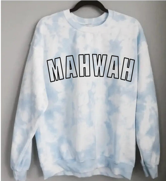 Tie dye crewneck sweatshirt