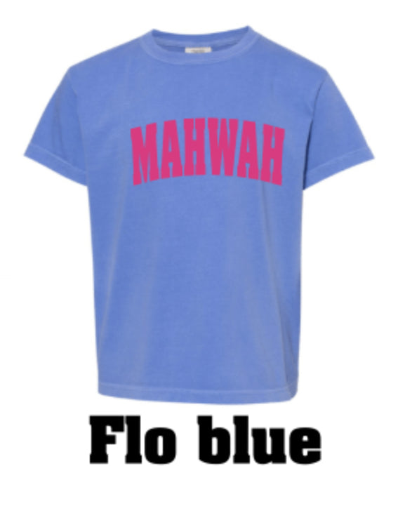 Puff Print tee (Violet, Blue Jean, Flo blue, Chambray, Navy)